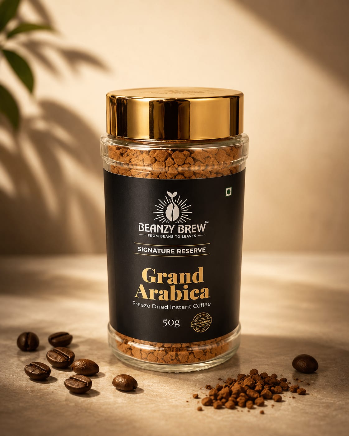Grand Arabica Freeze Dried Instant Coffee 50g