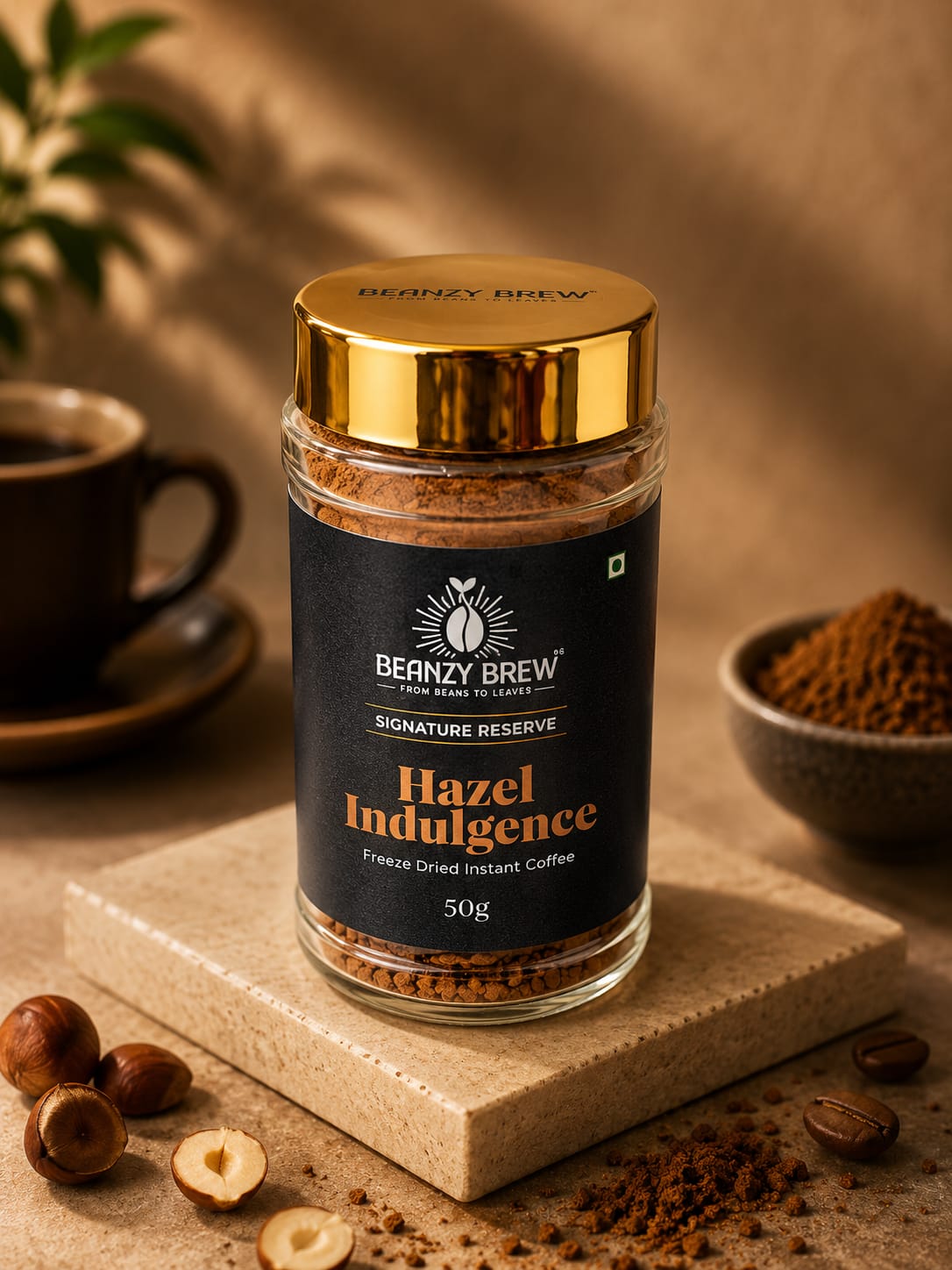 Hazel Indulgence Freeze Dried Flavoured Instant Coffee